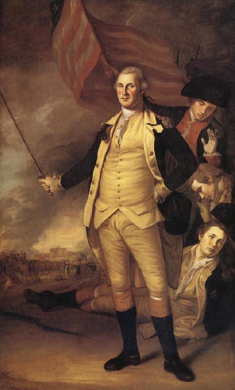 Charles Willson Peale Washington at the Battle of Princeton,January 3,1777 Germany oil painting art